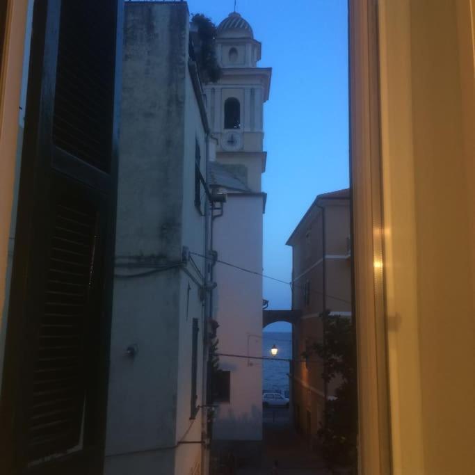 Sea View, In The Old Town Santo Stefano Al Mare Apartment Exterior photo